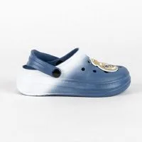 Real Madrid Kinder Clogs Sandale mit Fersenriemen und rutschfester Sohle Hausschuh
