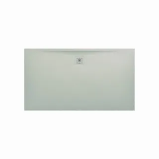 LAUFEN Duschwanne Pro aus Marbond 1600x900x33 Ablauf lange Seite Hellgrau, H2119500770001 H2119500770001