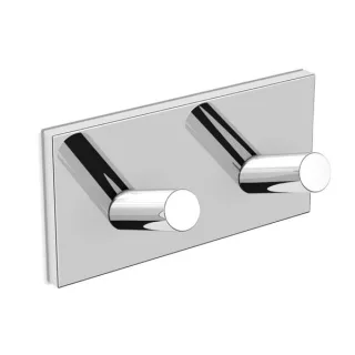 Avenarius Haken 2-fach mit Konsole eckig; Serie Univ., 9001641010 9001641010
