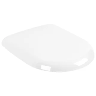 Villeroy und Boch Antao WC-Sitz 8M67S1R1 oval, Quick-Release, Softclosing, Scharniere Edelstahl, weiß Ceramic plus