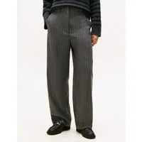 Tommy Hilfiger Anzughose PINSTRIPE LOOSE STRAIGHT PANT mit Nadelstreifen
