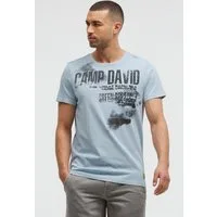 CAMP DAVID Rundhalsshirt aus Baumwolle