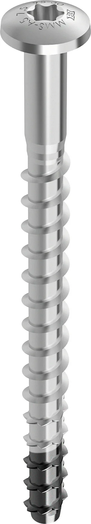HECO MULTI-MONTI F A5, Rundkopf, T-Drive, 7,5mm, 50 Stück - 52782