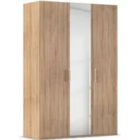 rauch Drehtürenschrank Kleiderschrank Schrank Garderobe Schlafzimmerschrank EVELYN (in 2 Höhen 197 oder 210 cm erhältlich, inkl. SOFT-CLOSE-FUNKTION) in elegantem Stil, viel Stauraum 3 Breiten und 2 Höhen MADE IN GERMANY