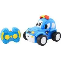 Spielmaus Baby Fernsteuerbares Plüsch Polizei Fahrzeug 2.4 Gigahertz, RC