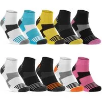 sockenkauf24 Sneakersocken 6 oder 12 Paar Damen Sneaker Socken Sportsocken (6-Paar, 35-38) verstärkte Frotteesohle - 36850/26 WP