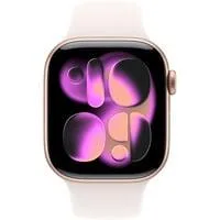 Watch Series 11, Smartwatch roségold, Aluminium, 42 mm, Sportarmband blassrosa S/M