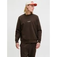 Jack & Jones Sweatshirt JJESOHO SWEAT CREW NECK NOOS Baumwollmischung, relaxed fit
