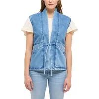 MUSTANG Kurzweste Damen Style Gillian Denim Vest