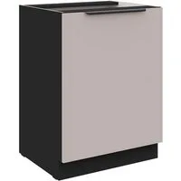 Küchen-Preisbombe Unterschrank 60 cm Küche ARONA Kaschmir beige Küchenzeile Küchenblock Einbauküche
