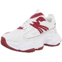 Ital-Design Damen Low-Top Freizeit Sneaker (88930568) Keilabsatz/Wedge Sneakers Low in Weiß