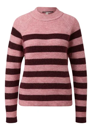 qs - Strickpullover pink/rot - Gr. - L