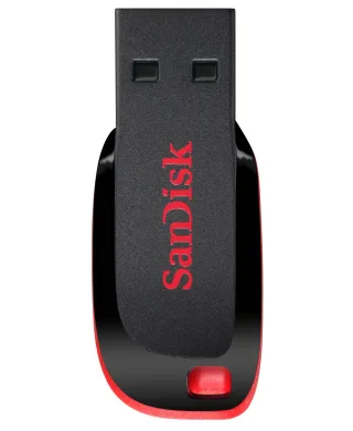 SanDisk Cruzer Blade USB-Stick USB Typ-A 2.0 Schwarz Rot | sdcz50-016g-b35 |