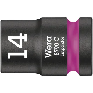 Wera 8790 C Impaktor Steckschlüsseleinsatz mit 1/2"-Antrieb Pink - 05004571001