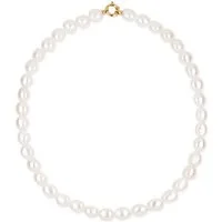 YAMOKO Collier YAMOKO Damen-Kette 585er Gelbgold Süßwasserperle