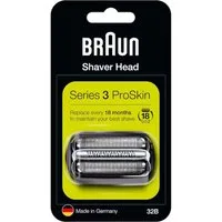 Braun Ersatzscherkopf 90755888, 32 B, 1 Stück, 32B, Ersatz-Kombipack für elektrische Rasierer