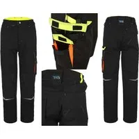 TMG International Arbeitshose Herren Cargohose, Bundhose, bequeme Workwear Profile robust, strapazierfähige Berufskleidung