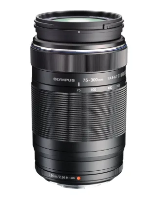 Olympus M.Zuiko 75-300mm 1:48-67 ED II [für Micro Four Thirds] schwarz