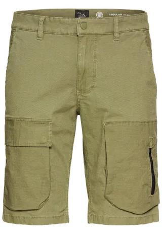camel active - Cargo Shorts mit Ripstop-Kontrast dusty khaki