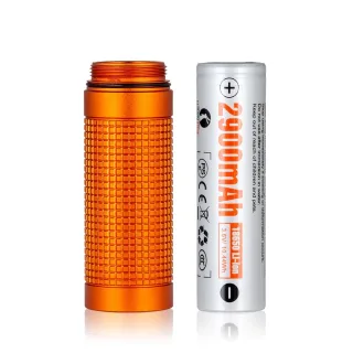 Lumintop 18650 Battery with Extension Tube for EDC20 EDC Flashlight