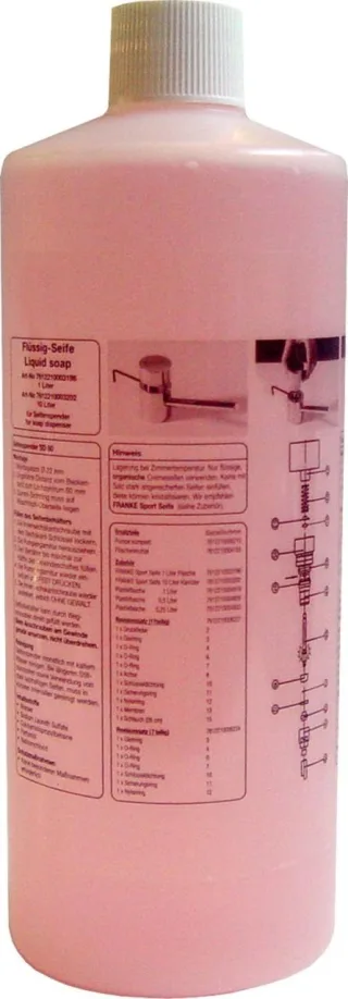 KWC Aquarotter Flüssigseife, 1 Liter-Flasche, organisch, 2030058103 2030058103