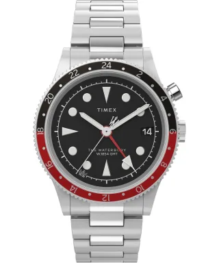 Timex Traditionelle Herren-Silberuhr TW2W22700