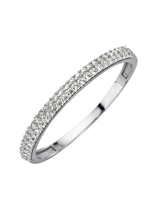 Fascination by Ellen K. Ring Gold 375 mit Zirkonia weiß