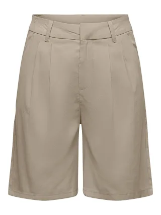 ONLY - ONLARIS LIFE BERMUDA SHORTS WVN CC Taupe Gray - Gr. - XL