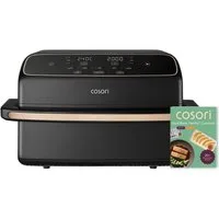 Cosori Heißluftfritteuse Dual Blaze TwinFry™ Compact CAF-TF801-CEUR 8,6-Liter Airfryer, Flex-Zone, 20 Rezepte, 2700 W, Dual Blaze™ Technologie, MATCH- & SYNC-Funktion, Keramikbeschichtung