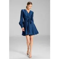 SWING Cocktailkleid - Cocktailkleid aus Satinchiffon Taillierter Schnitt mit ausgestelltem Rockteil