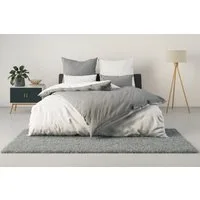 OTTO home Wendebettwäsche Desner2 100% Microfaser, extra weich, allergikerfreundlich, Microfaser, 3 teilig, Premium Qualität, uni, schnell trocknend, pflegeleicht, ab 135x200 cm