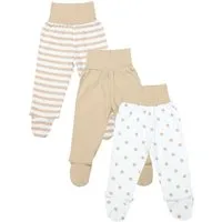 TupTam Strampler TupTam Baby Jungen Strampelhose mit Fuß 3er Pack