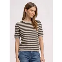 STREET ONE Kurzarmpullover im Streifen-Design
