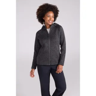 Mountain Warehouse - "Nevis" Hoodie mit durchgehendem Reißverschluss für Damen (Dunkelgrau)