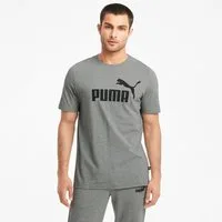 PUMA T-Shirt ESS LOGO TEE sportlicher Stil, Kurzarmdesign, aus Baumwolle
