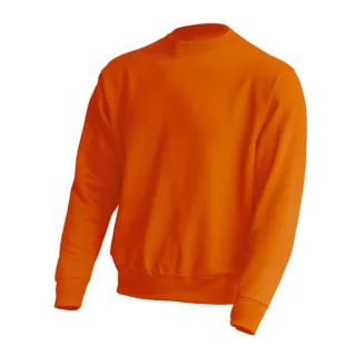 JHK - Sweatshirt Rundhalsausschnitt für Herren/Damen Unisex (Orange)