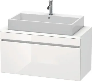 Duravit DuraStyle Konsolenwaschtischunterbau wandhängend Weiß Hochglanz & Matt 1000x478x512 mm - DS5 DS530402218