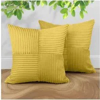 Amilian Kissenbezüge 2er Set Kissenhüllen - Sofakissenbezug & Couchkissenbezug, (2 Stück), 40x40 cm, Kissenhülle für Kissen, Dekokissen, Zierkissen, Sofakissen