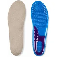 COOL-i ® Einlegesohlen Gel-Einlegesohlen – Orthopädisch, stoßdämpfend, weich & bequem, für Ferse, Fersensporn & müde Füße – Unisex & waschbar