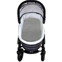 Babylammfell Einlage - echtes Lammfell, Heitmann Felle, ideal für Soft-Tragtaschen, Kinderwagen, Buggy, Kinderbett, waschbar