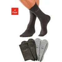 Bench. Basicsocken (Packung, 4-Paar) in angenehm weicher Markenqualität