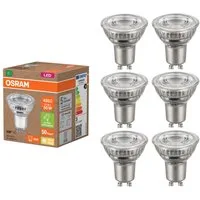 Osram LED-Leuchtmittel Osram LED STAR PAR16 GU10 – 6er Pack Warmweiß 2.5W, 6 St.