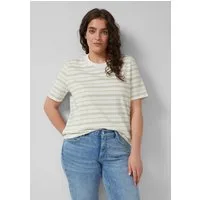 s.Oliver Kurzarmshirt T-Shirt Jersey-T-Shirt mit Streifen