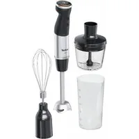 Tefal Stabmixer HB673830 Quickchef+ 3in1 Edelstahl-Stabmixer schwarz, 1000 W