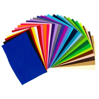 Filzbogen "Kreativ", Stärke: 1 mm, je 20 x 30 cm