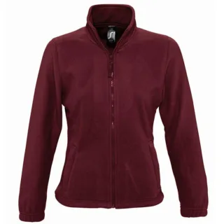 SOLS - NORTH Fleecejacke - Damen (Bordeaux)