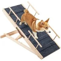 Youyijia Haustiertreppe Hunderampe Treppen & Stufen für Hunde Haustierrampe Klappbare