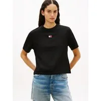Tommy Jeans Kurzarmshirt TJW BXY BADGE TEE EXT im Boxy Fit