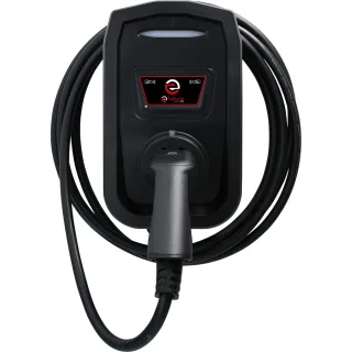 efuturo Wallbox mit Typ 2 Ladekabel, 1 Phase, bis zu 3,7 kW, 16 A, 230 V, mit RFID, mit Stromzähler - 117.7531