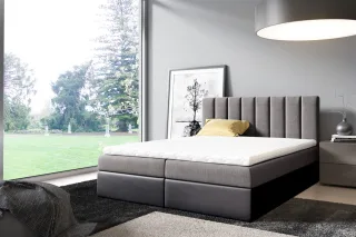 Boxspringbett Schlafzimmerbett ELSA 160x200cm inkl.Bettkasten